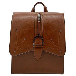 Women's Leather Vintage Backpack By Sasha New York